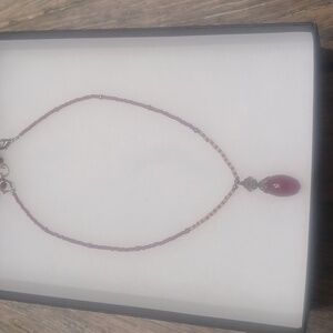 Artisan beaded necklace